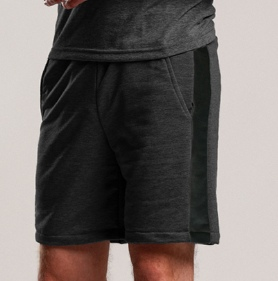 Шорти лампас антрацит-чорн XS