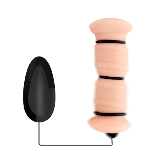 Мастурбатор-вагина с двумя входами и вибрацией CRAZY BULL - EMMA Double Vagina, BM-009148ZH Sex Aura | Зображення 7