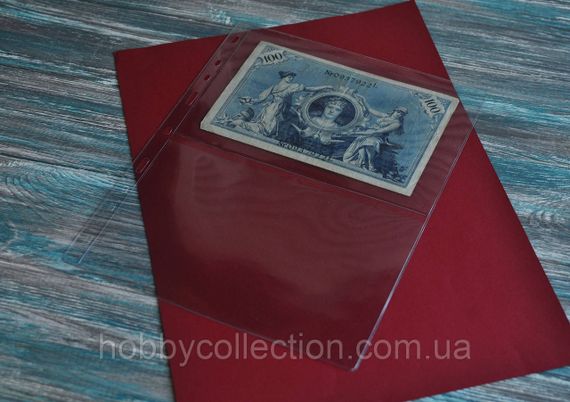 Лист для банкнот (бон) – 200*250 мм (Optima) C2 (на 2 бони) | Зображення 2