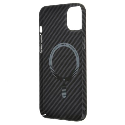 Чехол для мобильного телефона Armorstandart LikeCarbon MagCase Apple iPhone 14 Plus Black (ARM66364) | Зображення 1