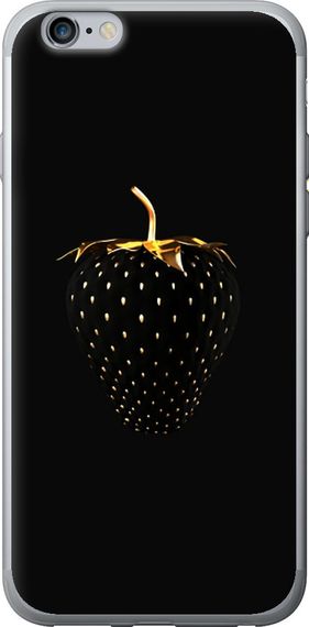 Чехол на iPhone 6 Plus Черная клубника "3585u-48-17620"