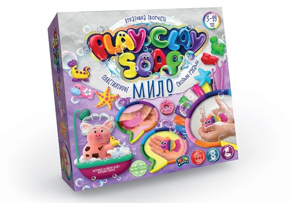 Набір креативного творчості Danko Toys Play Clay Soap ДТ-ГО-09169 | Зображення 1