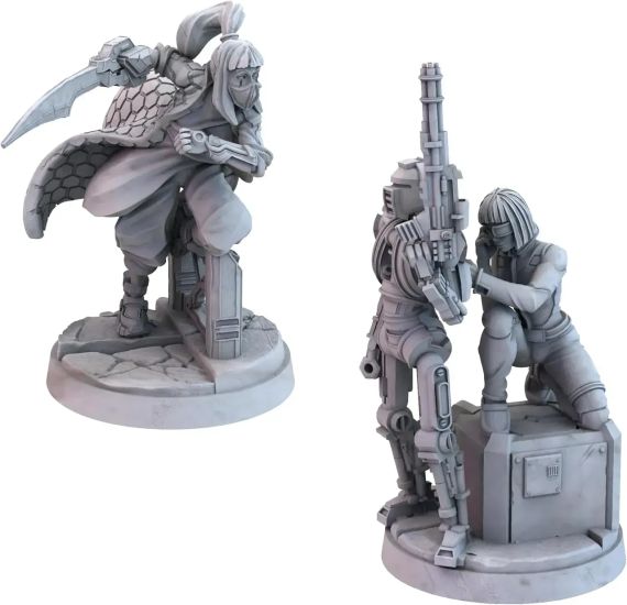 Настільна гра Тамашіі: Хроніка Сходження. Мініатюри для гри (Tamashii: Edgerunners) | Зображення 1