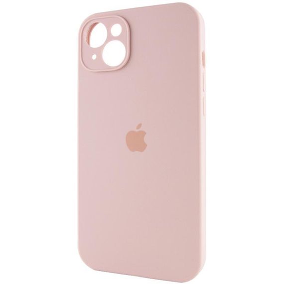 Чохол Silicone Case Full Camera Protective (AA) для Apple iPhone 15 Plus (6.7") Рожевий / Pink Sand | Зображення 2