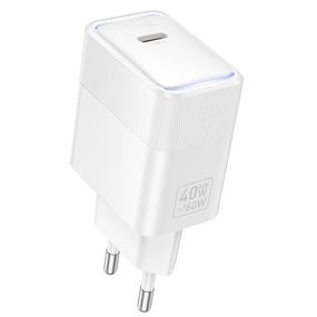 СЗУ Hoco CS113A Lounge PD40W (1USB-C) White