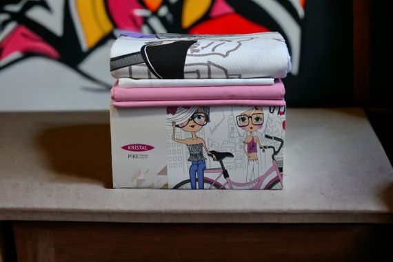 Комплект постільної білизни з покривалом Kristal Young 160×230 см Cute Girls | Зображення 1