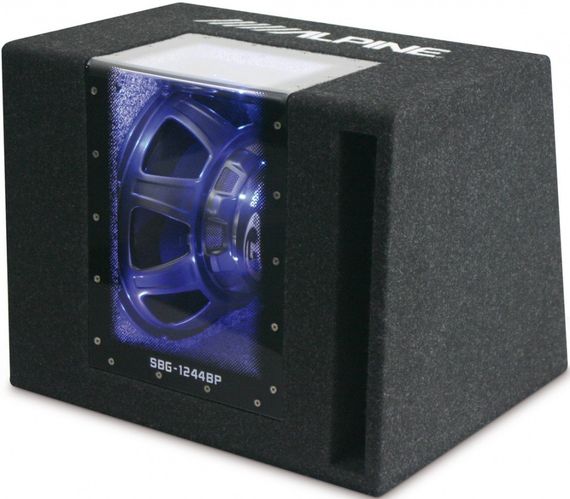 Корпусний сабвуфер Alpine SBG-1244BP