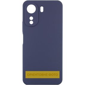 Чохол Silicone Cover Lakshmi Full Camera (AAA) для Xiaomi Redmi 15 (Global) Темно-синій / Midnight blue
