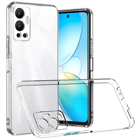 TPU чехол Epic Transparent 1,5mm Full Camera для Infinix Hot 12 Play Бесцветный (прозрачный)