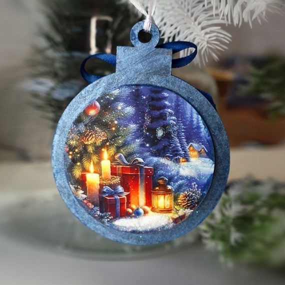 Творчий набір для створення 3-х ялинкових прикрас "Fairytale Christmas" FDCKW-051 | Зображення 8