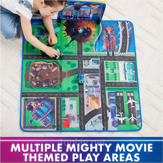 Щенячий патруль Мегафильм Игровой коврик и машинки Гонщик, Виктория Ванс PAW Patrol The Mighty Movie Play Mat | Зображення 7