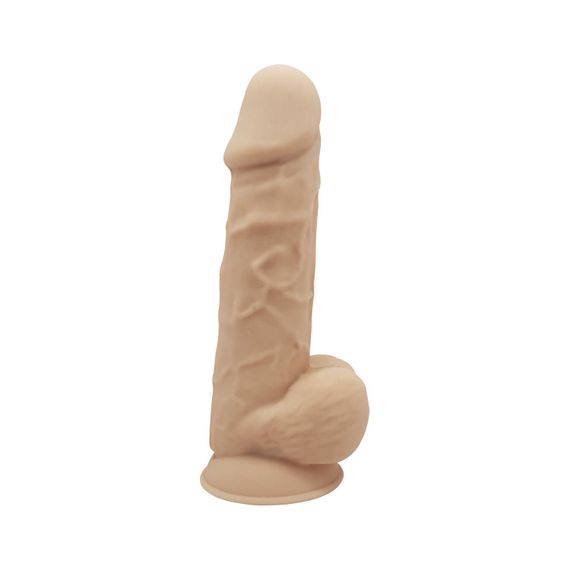 Фалоімітатор з вібрацією SilexD Norman Vibro Flesh (Model 1 size 8,5") + LRS, діаметр 5 см | Зображення 1