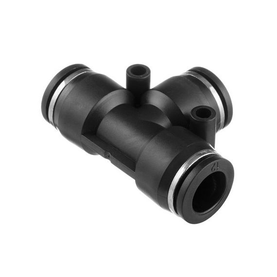 Цангове з'єднання Т-подібне для поліуретанових та ін. шлангів 12 мм INTERTOOL PT-2349 | Зображення 1