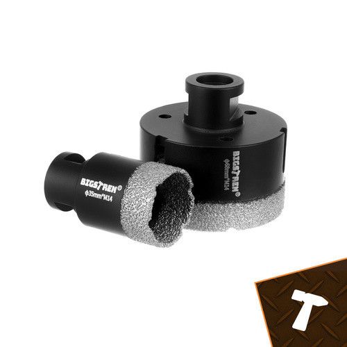 Набір професійних алмазних коронок 7 штук Bigstreen 27080 | Зображення 3