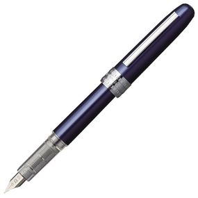 Перьевая ручка Platinum Plaisir Синяя, тонкое (F)