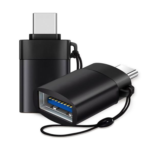 OTG адаптер с USB 3.0 (Female) на Type-C (Male), переходник для смартфона/ноутбука Addap UA2C-02, 5 Гбит/с | Зображення 1