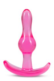 Анальний плаг B YOURS CURVY ANAL PLUG PINK, Рожевий