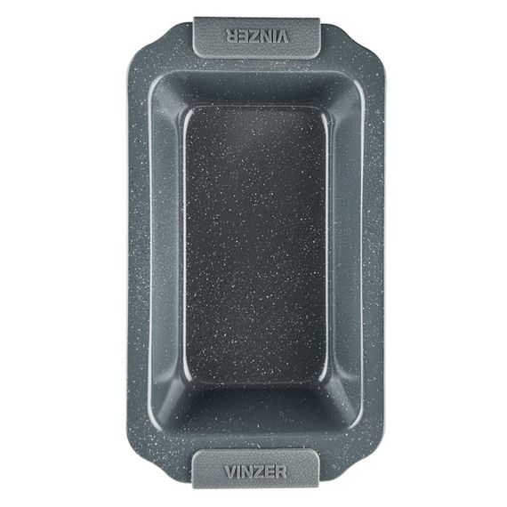 Форма для выпечки хлеба прямоугольная Vinzer Dolci Line 50784 6.5х17х30.5 см черная | Зображення 1