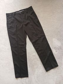 Чоловічі прямі чорні штани 42/28