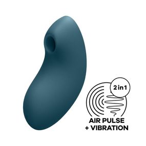 Вакуумний вібратор Satisfyer Vulva Lover 2, Синій