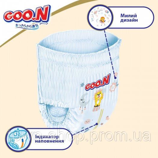 Трусики-подгузники Goo.N Premium Soft для детей (M, 7-12 кг, 50 шт) | Зображення 7