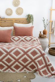 Муслінове покривало Saheser  Sonia  240 х 260 см. Kiremit