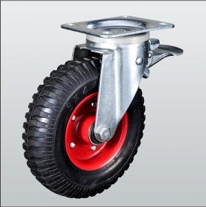 Колесо поворотное “Norma” ,”Medium”, “Hard” с крепежной панелью 1804-PF-160-B
