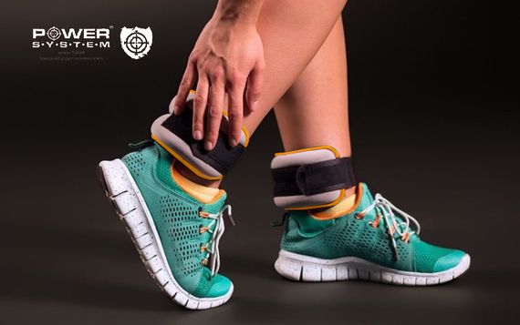 Обважнювачі-манжети для ніг та рук Power System PS-4046 Ankle Weights (2шт.*1 kg) (пара) | Зображення 6