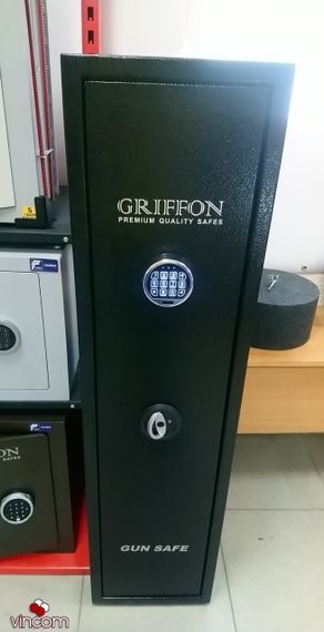 Сейф оружейный Griffon GS.140.E BLACK | Зображення 1