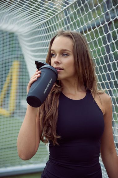 Шейкер спортивний SmartShake металевий Reforce Stainless Steel 30oz/900ml Black (Original) | Зображення 7