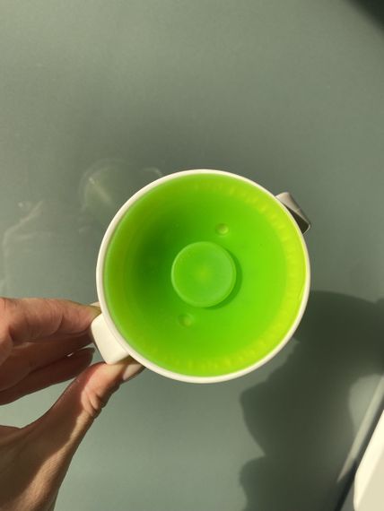 Чашка непроливайка дитяча 360 220мл Зелена | Зображення 3