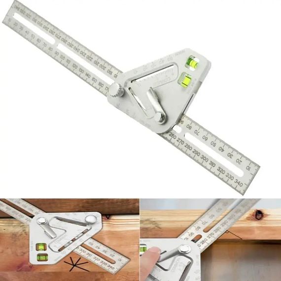 Метричний косинець для столярів TV One якісний | Зображення 9