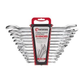 Набір ключів ріжкових 12 од., 6-32 мм, Cr-V INTERTOOL HT-1003
