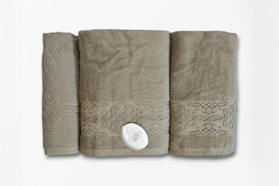 Подарунковий набір рушників Pupilla Penanope Kahve | Зображення 1