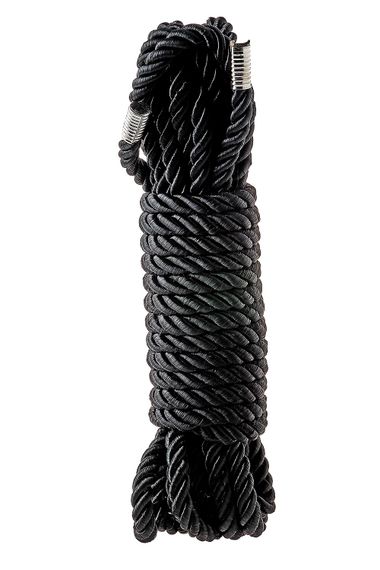 Мотузка для бондажа BLAZE DELUXE BONDAGE ROPE 5M BLACK, Черный | Зображення 3