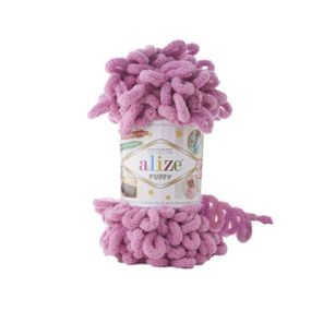 Пряжа Alize Puffy 98 алізе пуффі плюшева