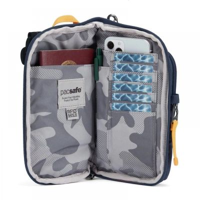 Сумка Pacsafe GO Tech Crossbody Темно-синя (35175651) | Зображення 4