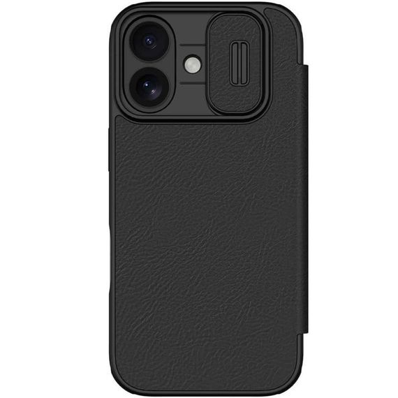 Шкіряний чохол-книжка Nillkin Qin Pro Camshield для Apple iPhone 17 (6.3") Black | Зображення 2