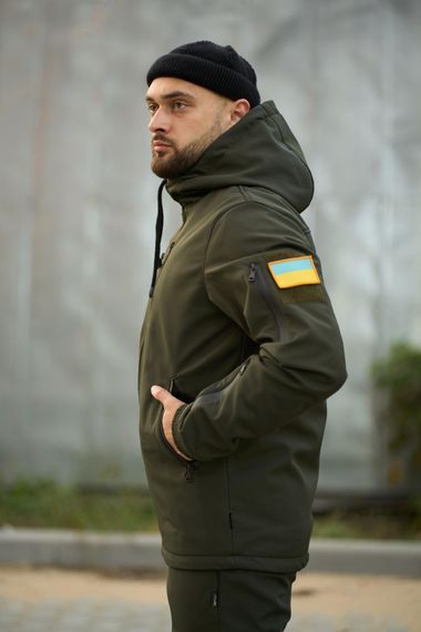 Костюм чоловічий "Reef" хакі з шевроном | Зображення 3