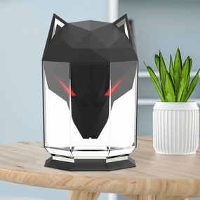Увлажнитель воздуха портативный  WOLF Air Humidifier, аромадиффузор электрический с резервуаром для эфирного масла, ультразвуковой, 650 мл