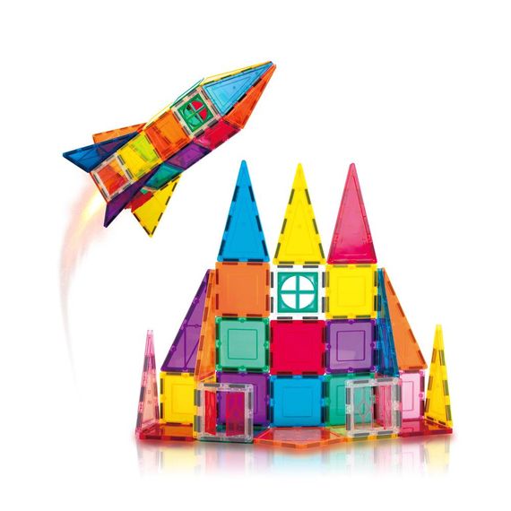 Конструктор магнітний MAGNETIC BUILDING BLOCKS PT36B/27971 PICASSO TILES, 36 деталей, у коробці | Зображення 2
