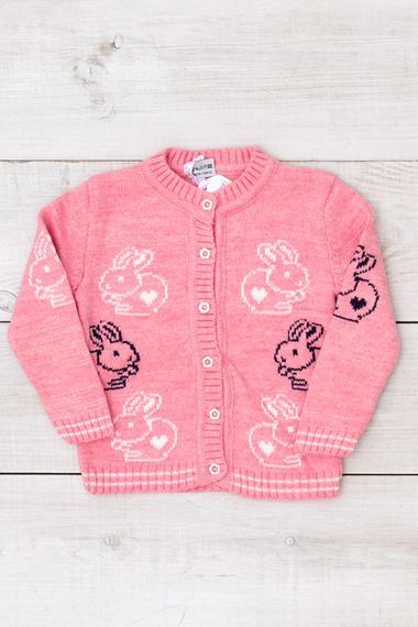 Кофта для дівчинки Носи своє 92 Пудровий (p-16512-190924)