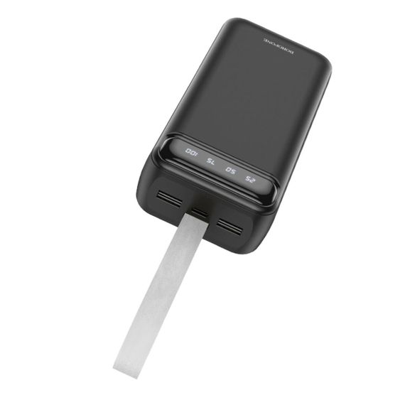 Зовнішній акумулятор BOROFONE BJ14B Freeway Power bank(30000mAh) Black | Зображення 1