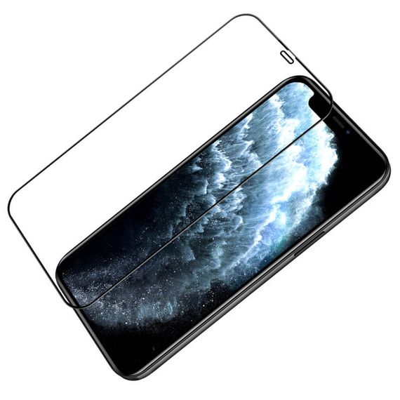 Захисне скло Nillkin (CP+PRO) для Apple iPhone 12 Pro / 12 (6.1") Чорний | Зображення 3
