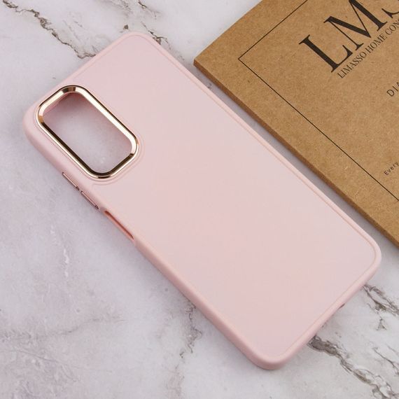 TPU чохол Bonbon Metal Style для Samsung Galaxy A14 4G/5G Силікон, Білий / White Силікон, Рожевий/Light pink | Зображення 3