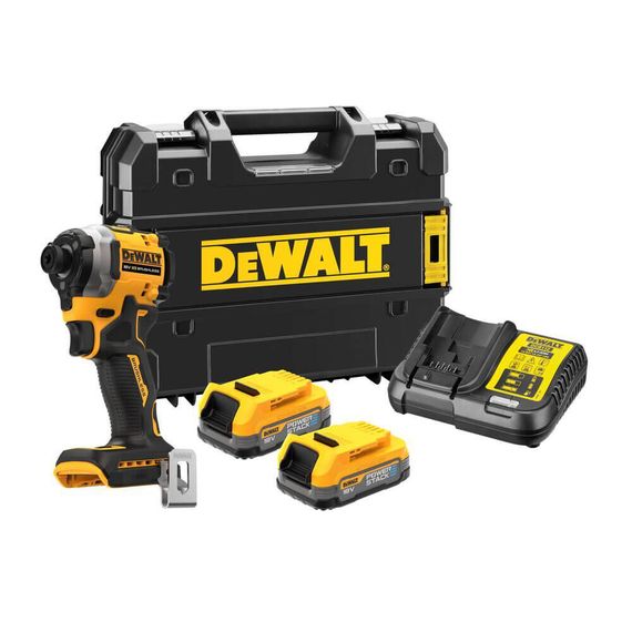 Шуруповёрт ударный аккумуляторный бесщёточный 206Нм DeWALT DCF850E2T | Зображення 1
