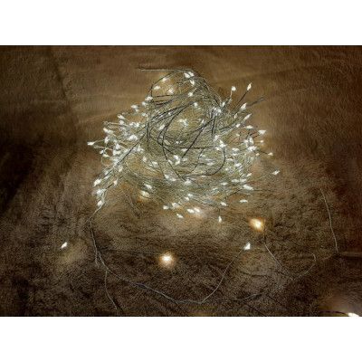 Гирлянда Luca Lighting кластер серебряная струна, 15 м, теплый белый (8718861852677) | Зображення 2