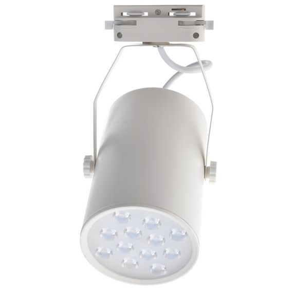 Светильник трековый поворотный LED 422/12W WW WH | Зображення 2
