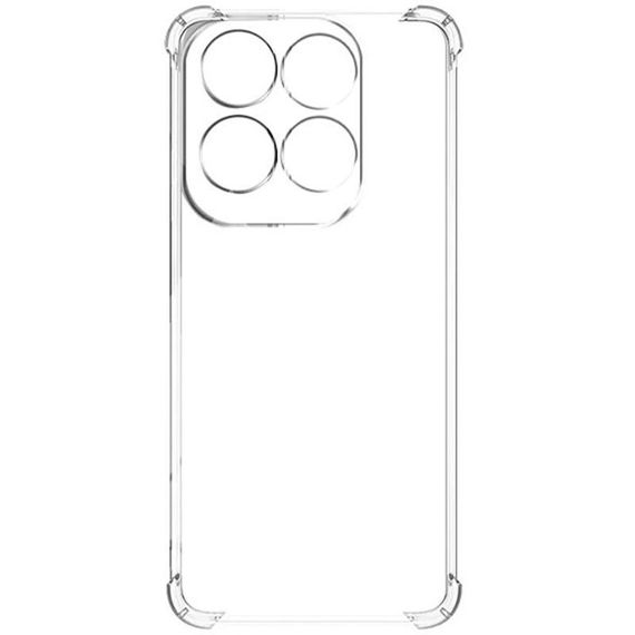 TPU чохол GETMAN Ease logo посилені кути Full Camera для Infinix Note 40 Pro 4G Безбарвний (прозорий) | Зображення 2