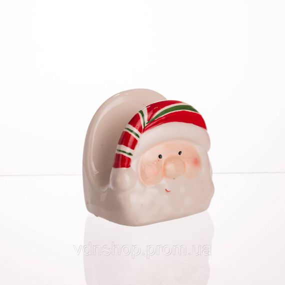 Салфетница на стол Santa Ø15 см фарфоровая CR-1-37 | Зображення 1